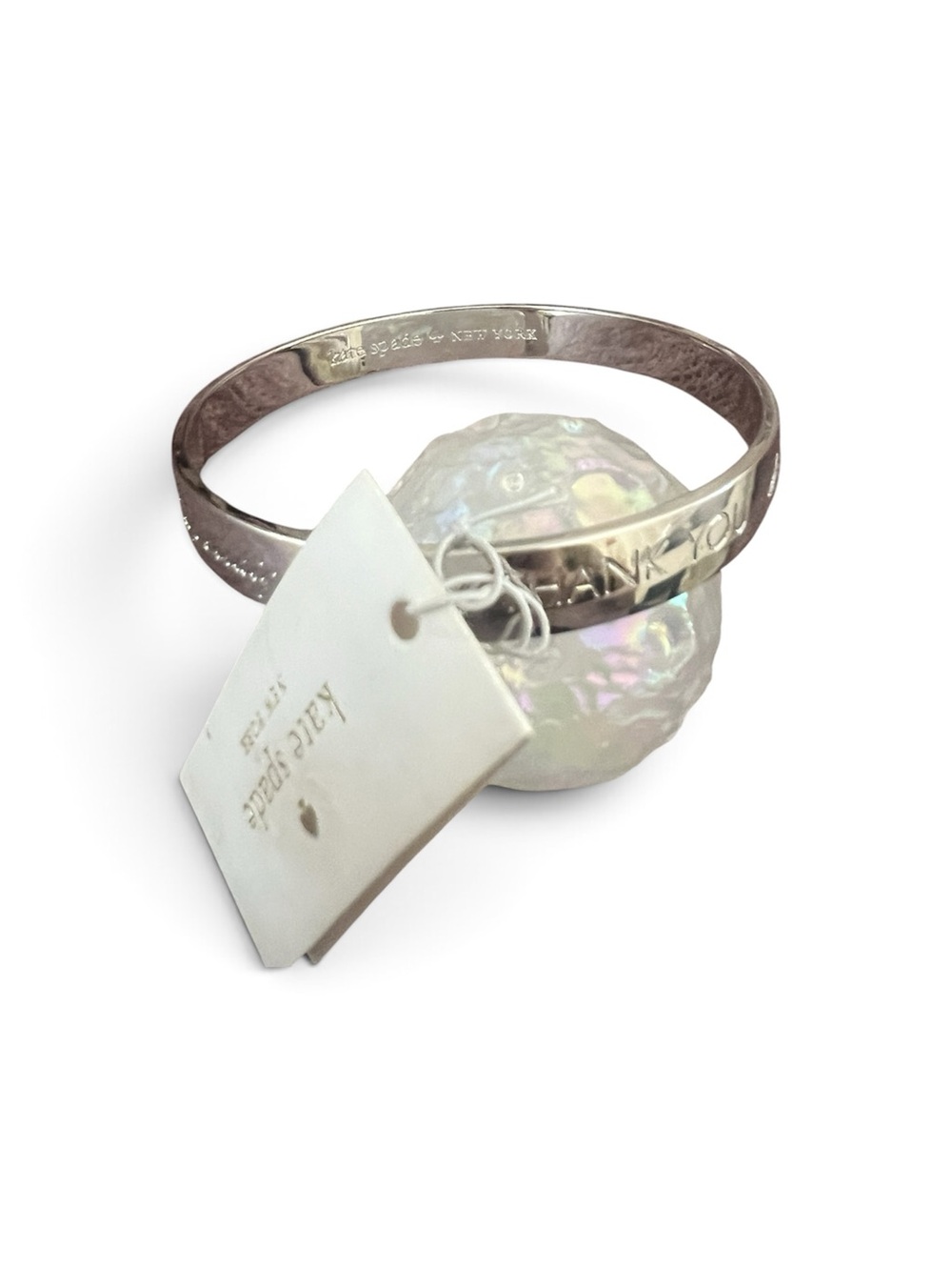 kate spade “Mom Said So” Idiom Bangle
